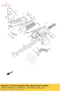 yamaha 16PE43490000 tubo - Lado inferior