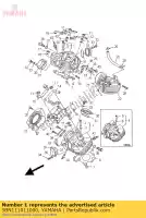 5BN111011000, Yamaha, culasse assy yamaha xvs 650 2000 2001 2002, Nouveau