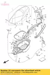 Qui puoi ordinare blocco sedile da Yamaha , con numero parte 5P0F47800100: