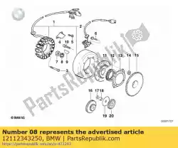 Qui puoi ordinare anello di blocco - 22 da BMW , con numero parte 12112343250: