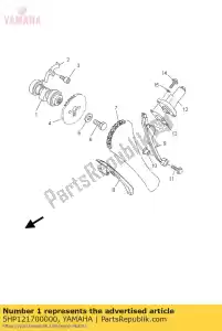 yamaha 5HP121700000 gruppo albero a camme 1 - Il fondo