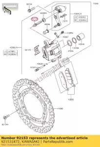 kawasaki 921531872 bullone zr750l7f - Il fondo