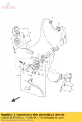 Here you can order the screw, switch fitt from Yamaha, with part number 1WDH395W0000: