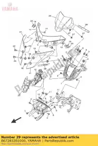 yamaha B672832B1000 grafico, 15 - Il fondo