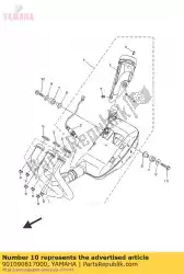 Ici, vous pouvez commander le boulon auprès de Yamaha , avec le numéro de pièce 901090817000: