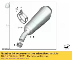 Here you can order the clamp from BMW, with part number 18517726826: