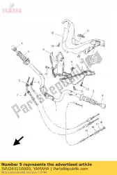 Ici, vous pouvez commander le câble, accélérateur 1 auprès de Yamaha , avec le numéro de pièce 5VU263110000: