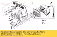 33701KR3631, Honda, unit, achterlicht honda cmx rebel c cmx250c 250 , Nieuw