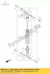 Tutaj możesz zamówić zespó? Amortyzatora, ty? Od Yamaha , z numerem części 1DX222000000: