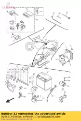 Ici, vous pouvez commander le serrer auprès de Yamaha , avec le numéro de pièce 904641400600: