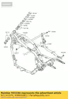 921161074, Kawasaki, lagerrol, 32907j zx750-j1 kawasaki vn zx zxr zz r zzr 400 750 900 1100 1500 1600 2000 1991 1992 1993 1994 1995 1996 1997 1998 1999 2000 2001 2002 2003 2004 2005 2006 2007 2008 2009 2010, Nieuw