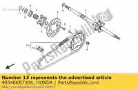 40540KB7306, Honda, ?a?cuch, nap?d (rk520smoz10 honda trx300ex fourtrax sporttrax sportrax trx400ex trx450r 37kw te30u australia trx450er 300 400 450 , Nowy