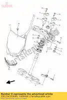 33D234350000, Yamaha, couronne, poignée yamaha yz 250 450 2010 2011 2012 2013, Nouveau