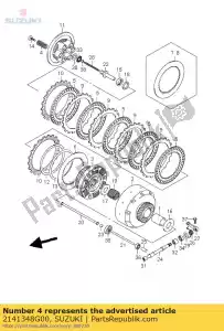 suzuki 2141348G00 spr??yna, sprz?g?o - Dół