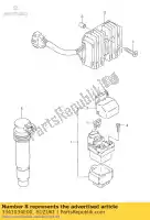 3341034E00, Suzuki, bobine assy, ??allumer suzuki gsx r 600 750 1997 1998 1999 2000, Nouveau