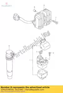 suzuki 3341034E00 bobine assy, ??allumer - La partie au fond