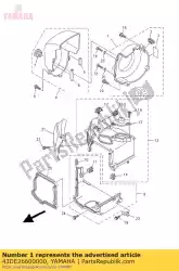 Here you can order the air shroud assy from Yamaha, with part number 43DE26600000: