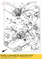 3VD149010000, Yamaha, carburetor assy 1 yamaha tdm 850, New