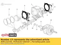 AP8122556, Piaggio Group, Ko?ek d10,5x14x16 aprilia  leonardo pegaso pegaso strada trail 250 650 660 1999 2000 2001 2002 2003 2004 2005 2006 2007 2008 2009, Nowy