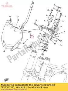 yamaha BF12317J00 damper 1 - Bottom side