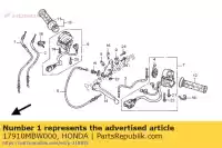17910MBW000, Honda, cable comp. a, throttle honda cbr  f cbr600f 600 , New