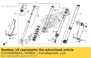 Honda 51476MENA41 zu?ycie pier?cienia - Dół