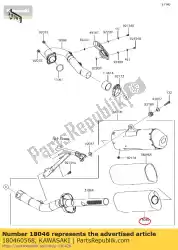 Aquí puede pedir lana kx450fcf de Kawasaki , con el número de pieza 180460568: