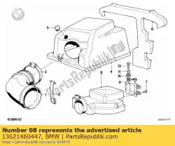 Here you can order the volume air flow sensor from BMW, with part number 13621460447: