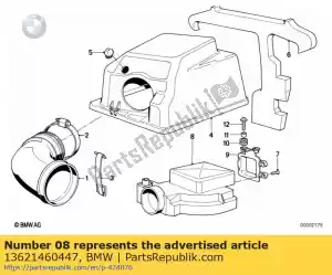 bmw 13621460447 volume air flow sensor - Bottom side