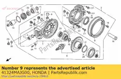 Tutaj możesz zamówić p? Yta, os? Ona przeciwpy? Owa od Honda , z numerem części 41324MAJG00: