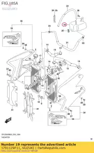 Suzuki 1791129F11 zbiornik, zbiornik - Dół