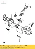 5930002811, Suzuki, set di pistoni suzuki ah address  ah50 50 , Nuovo