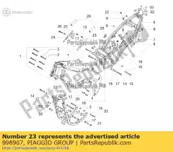 Ici, vous pouvez commander le support moteur lh auprès de Piaggio Group , avec le numéro de pièce 898907: