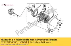 Here you can order the clamp,cord from Honda, with part number 32922HC4000: