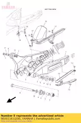 Qui puoi ordinare rondella, piastra (47x) da Yamaha , con numero parte 90201161J200: