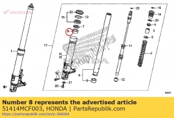 Aquí puede pedir arbusto, guía de Honda , con el número de pieza 51414MCF003: