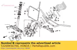 Aqui você pode pedir o nenhuma descrição disponível no momento em Honda , com o número da peça 53200KS6700: