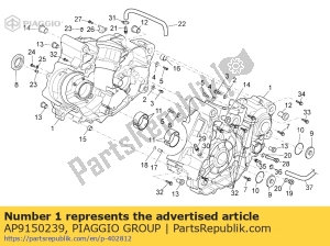 aprilia AP9150239 fuhrmann. paar - Unterseite