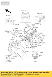 Here you can order the mirror-assy,rh,c. P. Re zx600-e7 from Kawasaki, with part number 560011395A5: