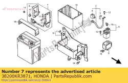 Here you can order the box assy., fuse from Honda, with part number 38200KR3871: