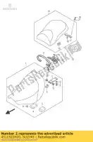 4511522H20, Suzuki, wspornik, siedzisko suzuki c vlr 1800 2008 2009 2010 2011, Nowy