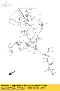 yamaha 4L0258540000 diaframma, serbatoio - Il fondo