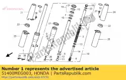 Tutaj możesz zamówić brak opisu w tej chwili od Honda , z numerem części 51400MEG003: