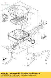 Aquí puede pedir conjunto más limpio, ai de Suzuki , con el número de pieza 1370017G10: