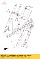 2S3231060000, Yamaha, rura zewn?trzna komp. (lewa) yamaha vmx 1700 2009 2010 2011 2012 2015, Nowy