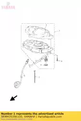 Qui puoi ordinare tachimetro assy da Yamaha , con numero parte 5RWH35106100: