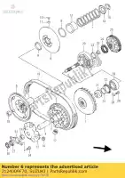 2124009F70, Suzuki, face assy,movab suzuki lt a500f vinson 4x4 vinsion 500 , New