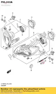 Suzuki 083220104A washer - Bottom side