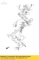 Aquí puede pedir vástago, dirección h de Suzuki , con el número de pieza 5131128H20: