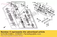 52419KZ3B01, Honda, tapón, asiento spg honda cr  r crm ar cr250r 250 , Nuevo